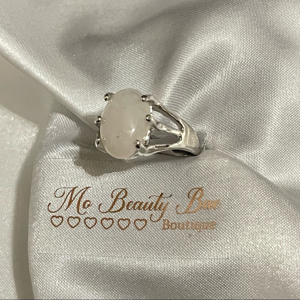 Clear Quartz Crystal Ring - Picture 2 of 5